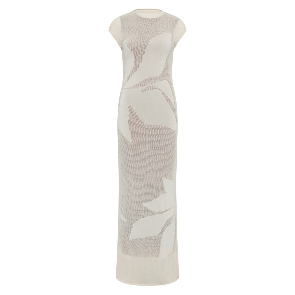SIR the Label Solange Midi Dress in Natural | Midi Dresses | Coveti