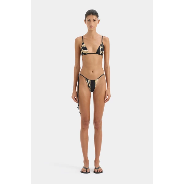 SIR the Label Sona String Brief in Geo Scape | Bikini | Coveti