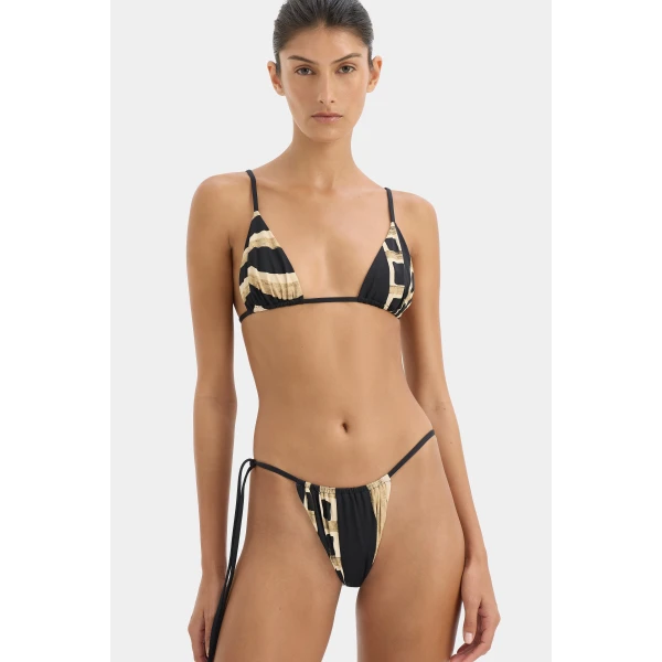 SIR the Label Sona String Brief in Geo Scape | Bikini | Coveti
