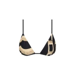 SIR the Label Sona String Triangle Top in Geo Scape | Bikini | Coveti