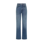 SIR the Label Stella Slim Leg Jean in Washed Indigo | Denim | Coveti