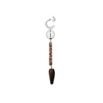 SIR the Label Suni Long Drop Earring in Silver | Earrings | Coveti
