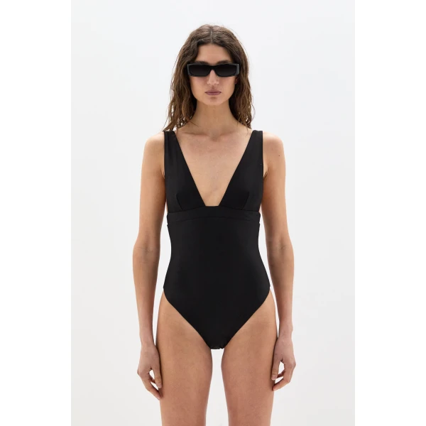 SIR the Label Talia One Piece in Black | Swimsuits | Coveti