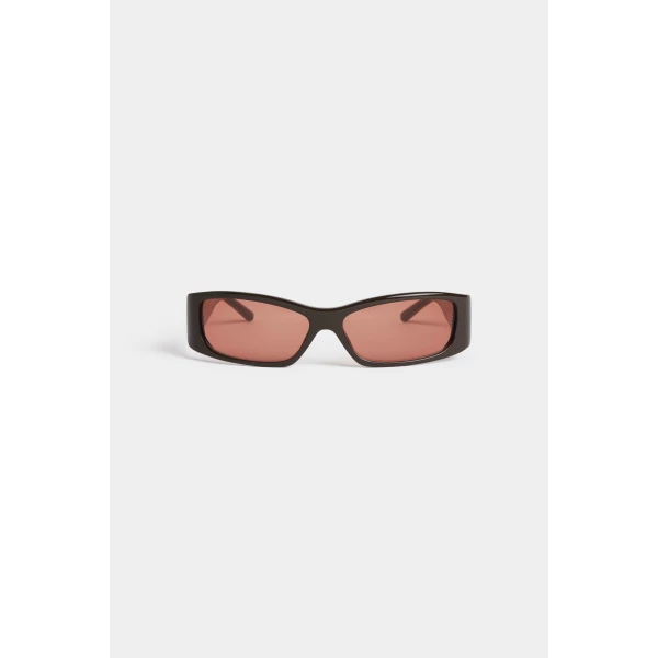 SIR the Label The Speed Sunglasses in Chocolate And Rose | Sunglasses | Coveti