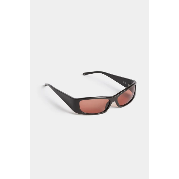 SIR the Label The Speed Sunglasses in Chocolate And Rose | Sunglasses | Coveti