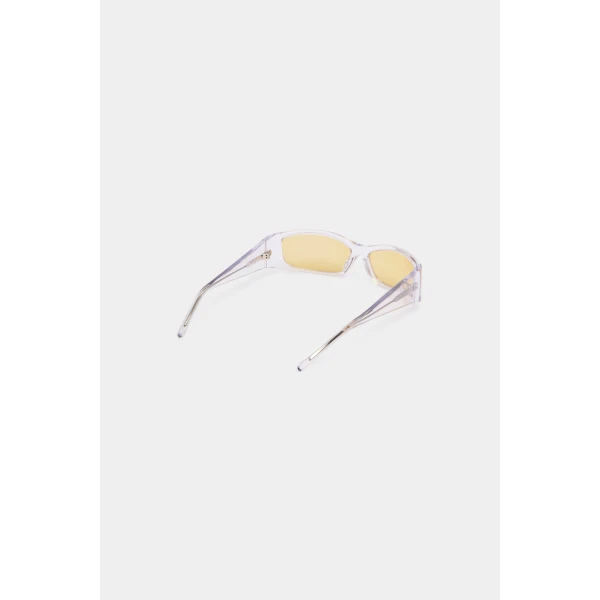 SIR the Label The Speed Sunglasses in Citron Translucent | Sunglasses | Coveti
