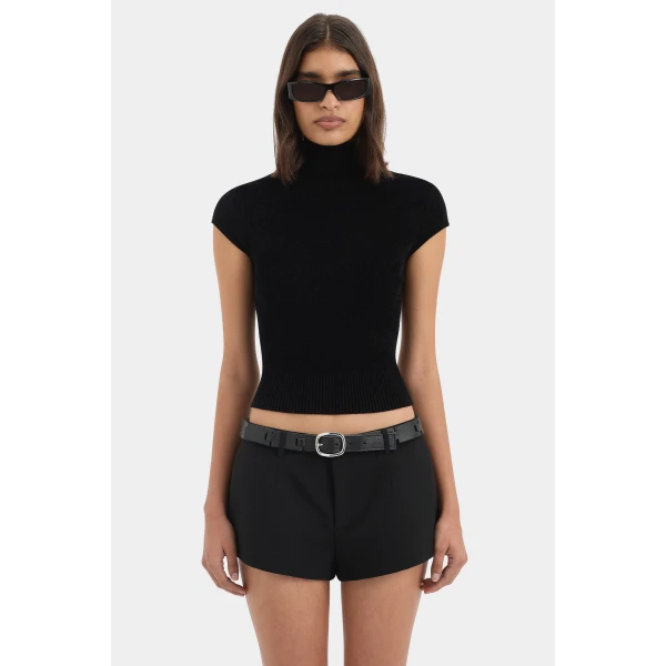 SIR the Label Violetta Top in Black | Tops | Coveti