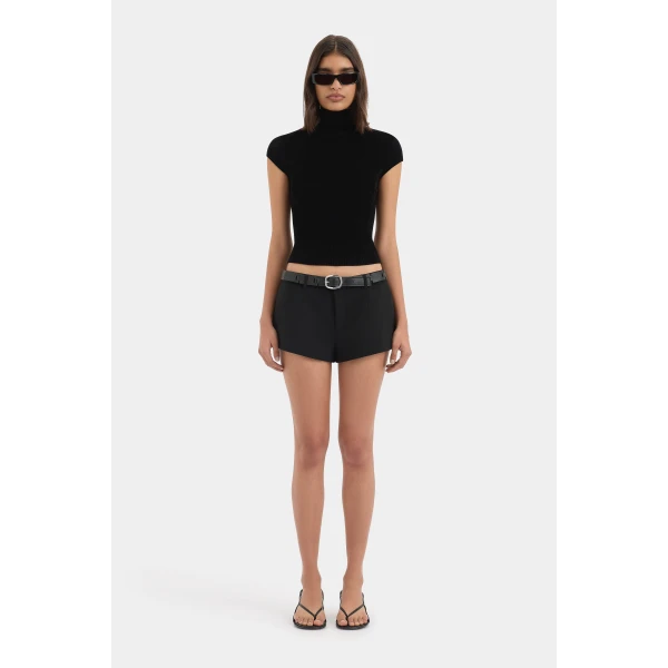 SIR the Label Violetta Top in Black | Tops | Coveti