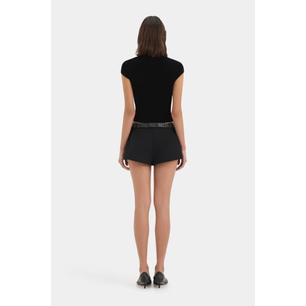 SIR the Label Violetta Top in Black | Tops | Coveti