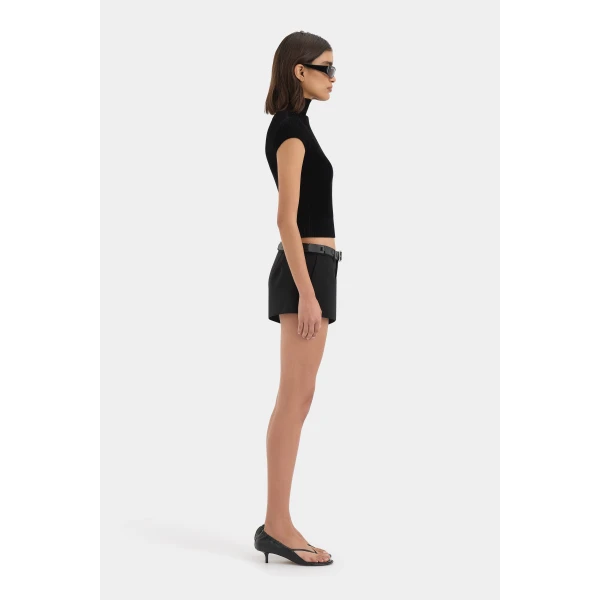 SIR the Label Violetta Top in Black | Tops | Coveti