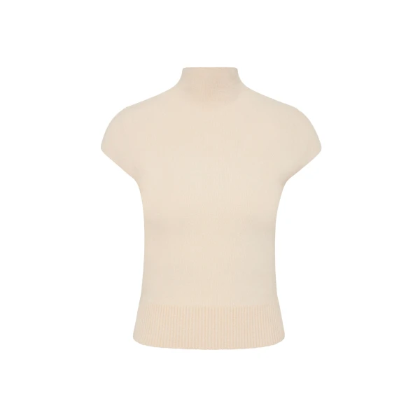 SIR the Label Violetta Top in Cream | Tops | Coveti