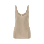 SIR the Label Viroa Cami in Beige Metallic | Camisoles | Coveti