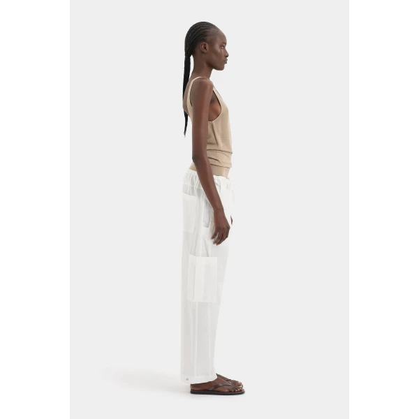 SIR the Label Viroa Cami in Beige Metallic | Camisoles | Coveti