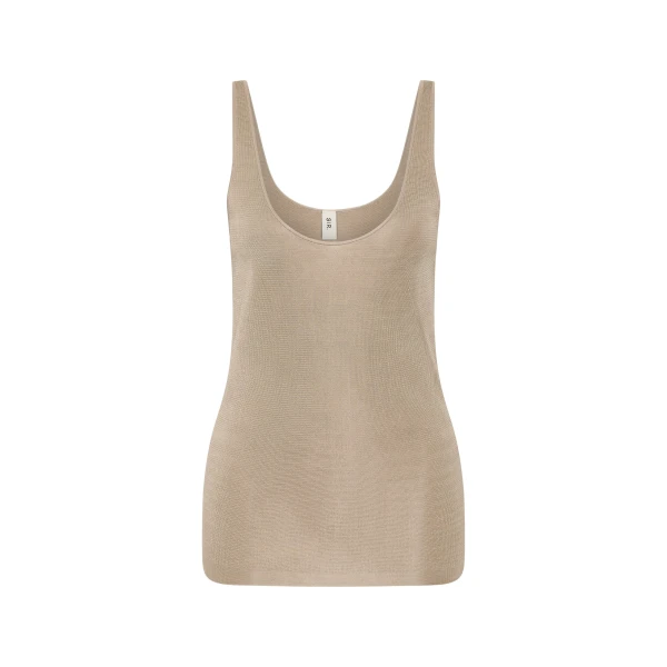 SIR the Label Viroa Cami in Beige Metallic | Camisoles | Coveti