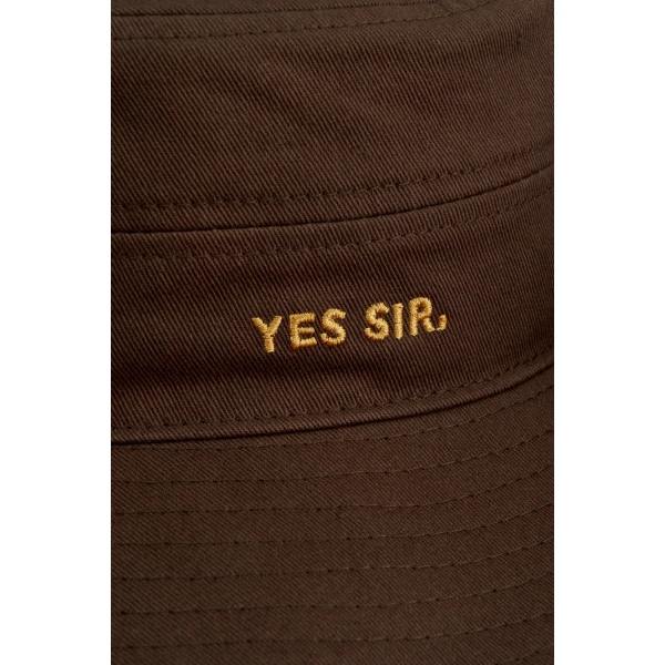 SIR the Label Yes SIR. Bucket Hat in Chocolate | Hats | Coveti