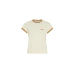 SIR the Label Yes SIR. Fitted Tee in Ivory Yellow | T-shirts | Coveti