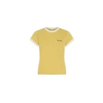 SIR the Label Yes SIR. Fitted Tee in Yellow | T-shirts | Coveti