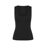 SIR the Label Yes SIR. Ribbed Tank in Black | Sleeveless | Coveti