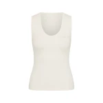 SIR the Label Yes SIR. Ribbed Tank in Ivory | Sleeveless | Coveti