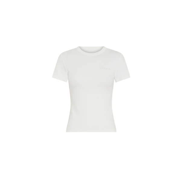 SIR the Label Yes SIR. Ribbed Tee in Ivory | T-shirts | Coveti