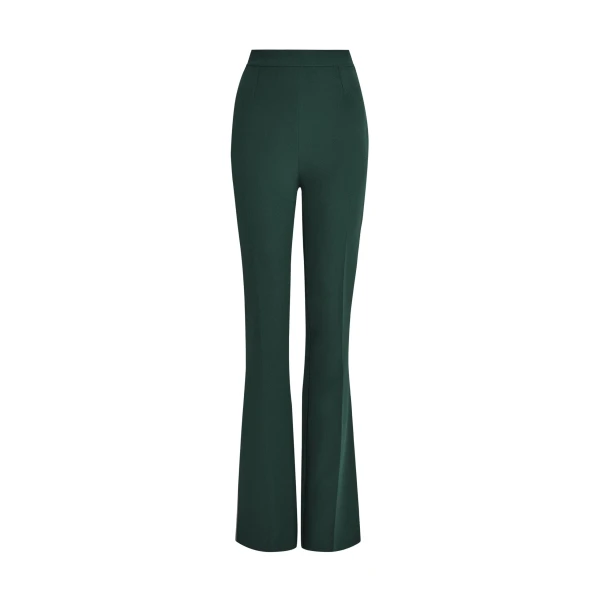 Safiyaa Alexa Trousers in Darkest Spruce | Pants | Coveti