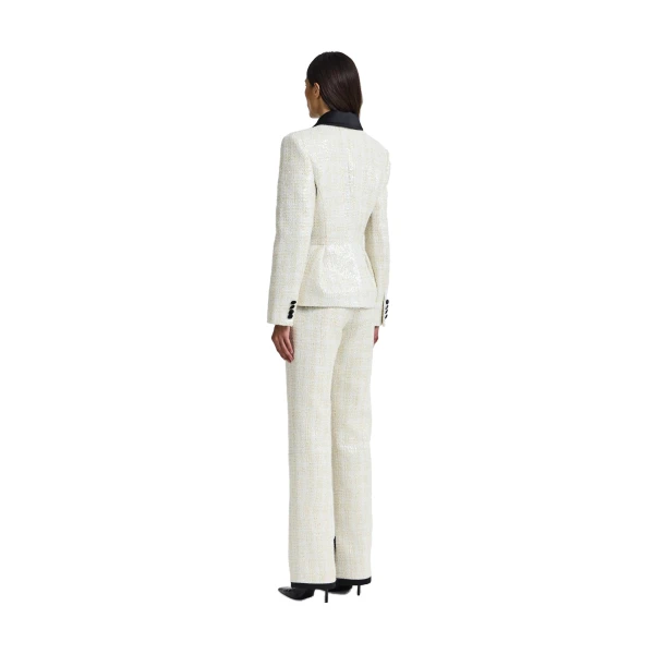 Safiyaa Dorinda Jacket in Golden Ivory | Jackets | Coveti