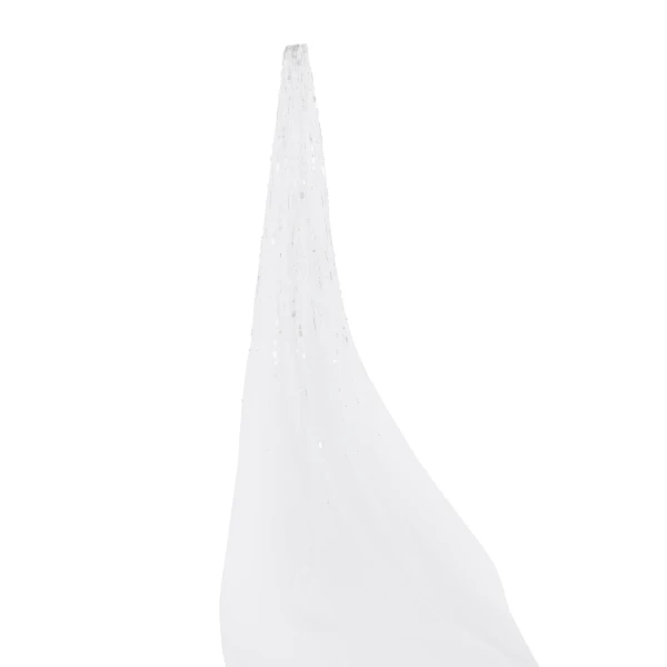 Edith Veil in Ivory with Crystal Embellishment