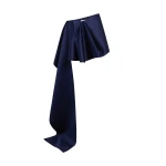 Safiyaa Ewa Belt in Maritime Blue | Belts | Coveti
