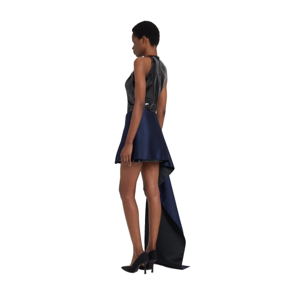 Safiyaa Ewa Belt in Maritime Blue | Belts | Coveti