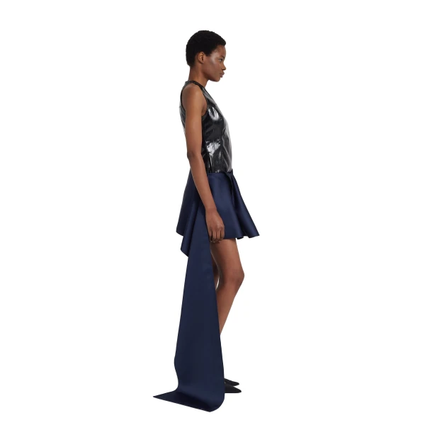 Safiyaa Ewa Belt in Maritime Blue | Belts | Coveti