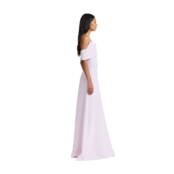 Safiyaa Jahna Long Dress in Lilac Snow | Maxi Dresses | Coveti