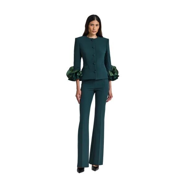 Safiyaa Omona Jacket in Darkest Spruce | Jackets | Coveti