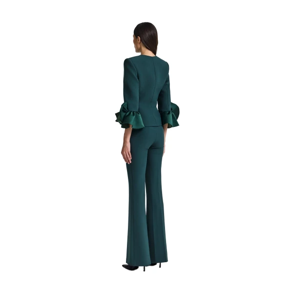 Safiyaa Omona Jacket in Darkest Spruce | Jackets | Coveti