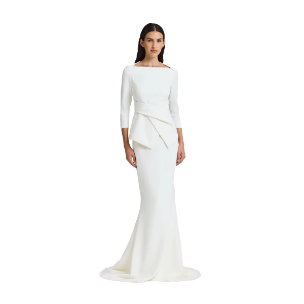 Safiyaa Otora Top in Ivory | Tops | Coveti