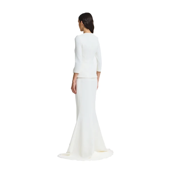 Safiyaa Otora Top in Ivory | Tops | Coveti