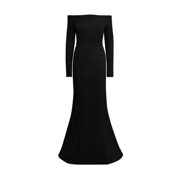 Rory Long Dress in Black