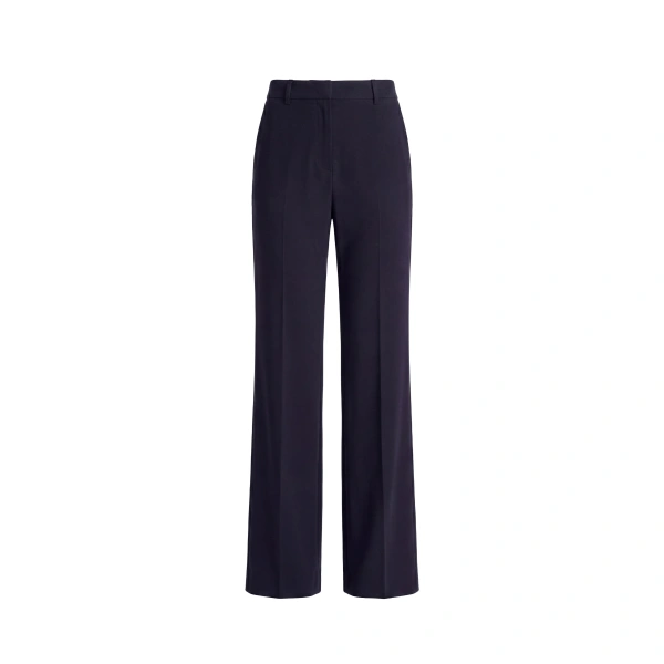 Straight Leg Pants in Jet Black