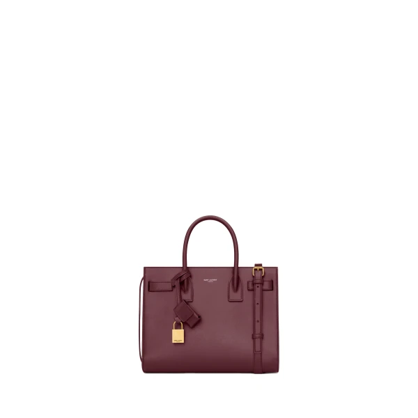 Red Saint Laurent Baby Sac de Jour in Smooth Leather | Totes & Top-Handle Bags