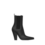 Black Saint Laurent Dylan Chelsea Boots in Smooth Leather | Boots