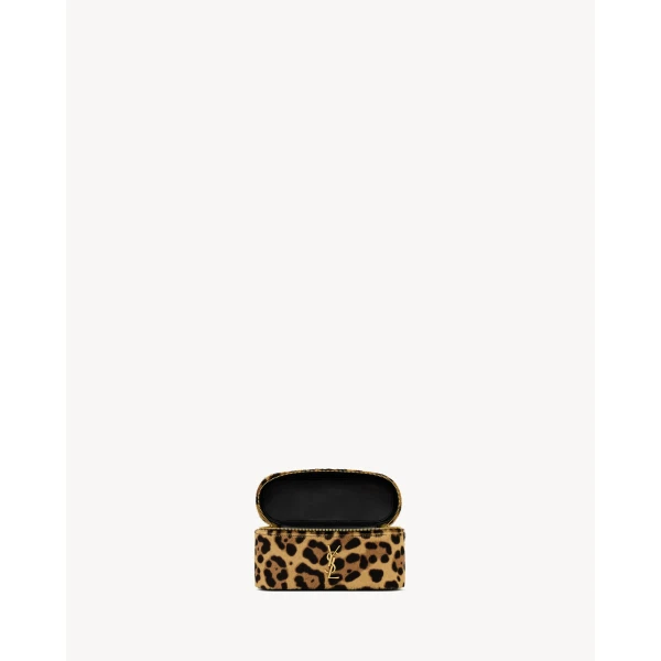 Multicolour Saint Laurent Gaby Vanity in Pony Hair Leather, view 4 | Mini Bags