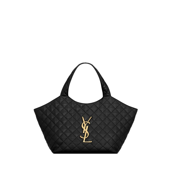 Icare Medium in Quilted Nappa, Black