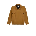 Beige Saint Laurent Jacket in Cotton Serge | Jackets