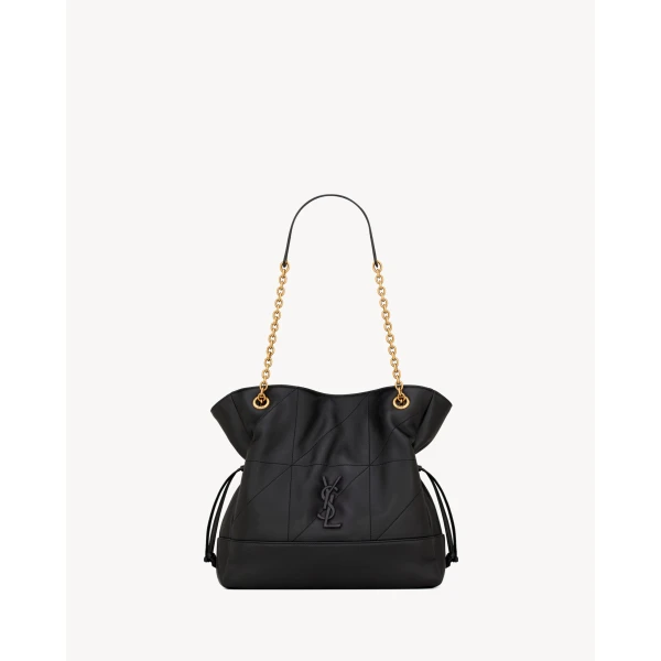 Jamie Shopping Small in Lambskin, Black