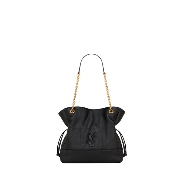 Jamie Shopping Small in Lambskin, Black