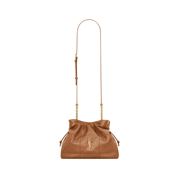 Jamie Shoulder Pouch in Lambskin, Fox