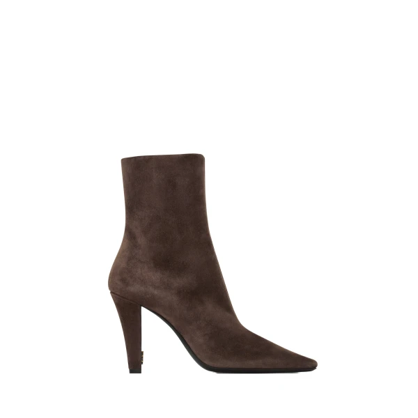 Jill Booties in Suede