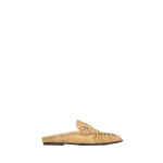 Beige Saint Laurent Le Loafer Mules in Hagfish, Soft Beige | Mules
