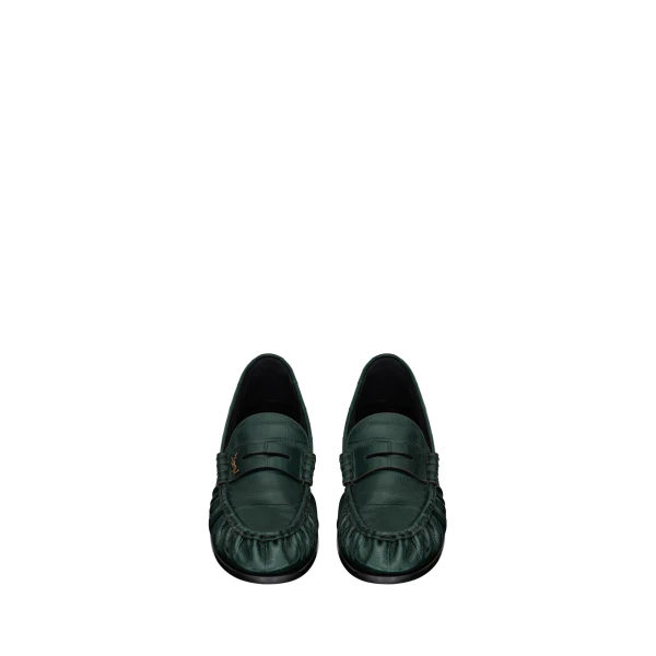 Le Loafer Supple in Hagfish, English Green