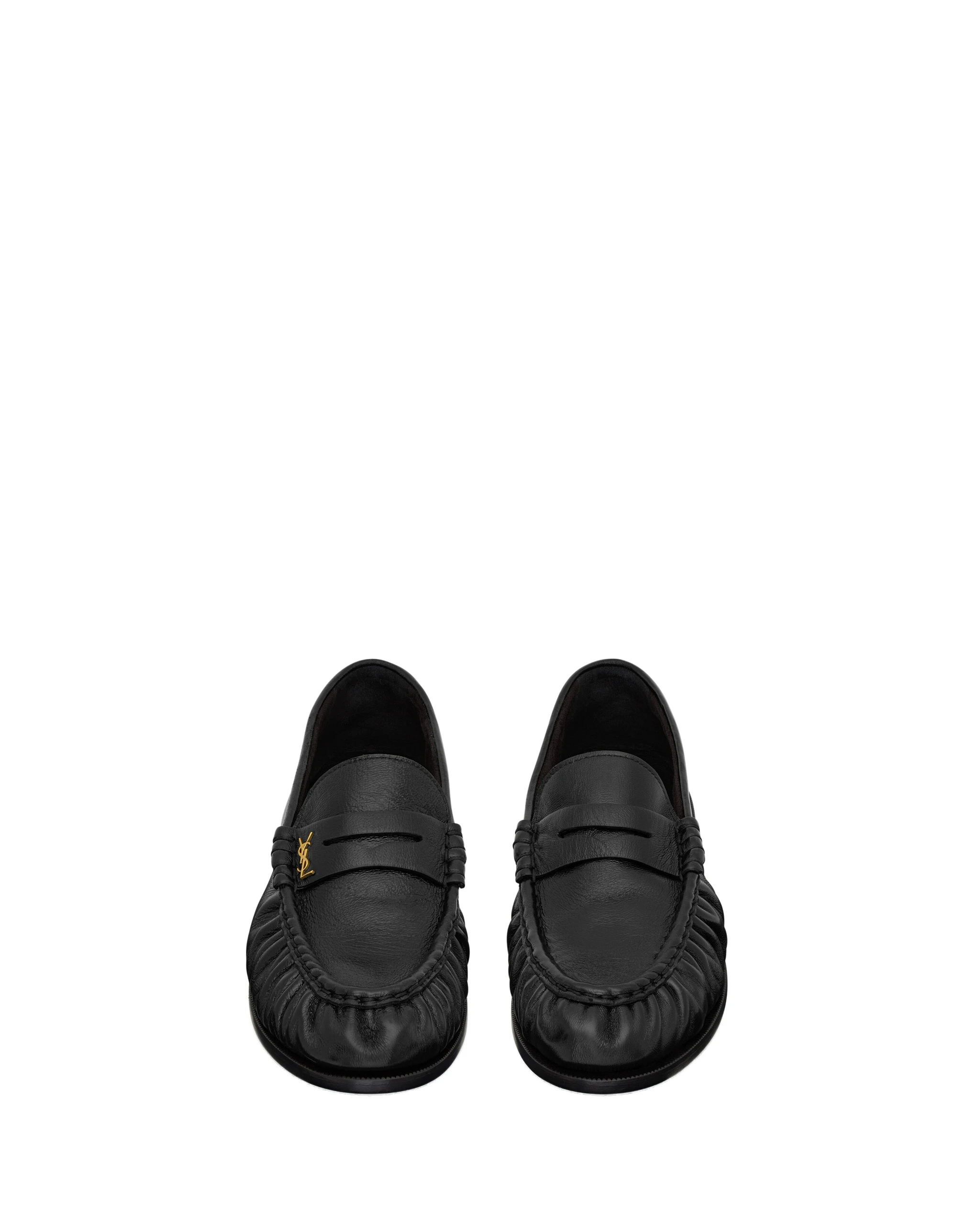 Saint Laurent Le Loafer Supple in Shiny Leather Black Saint Laurent Le Loafer Supple in Shiny Leather | Loafers