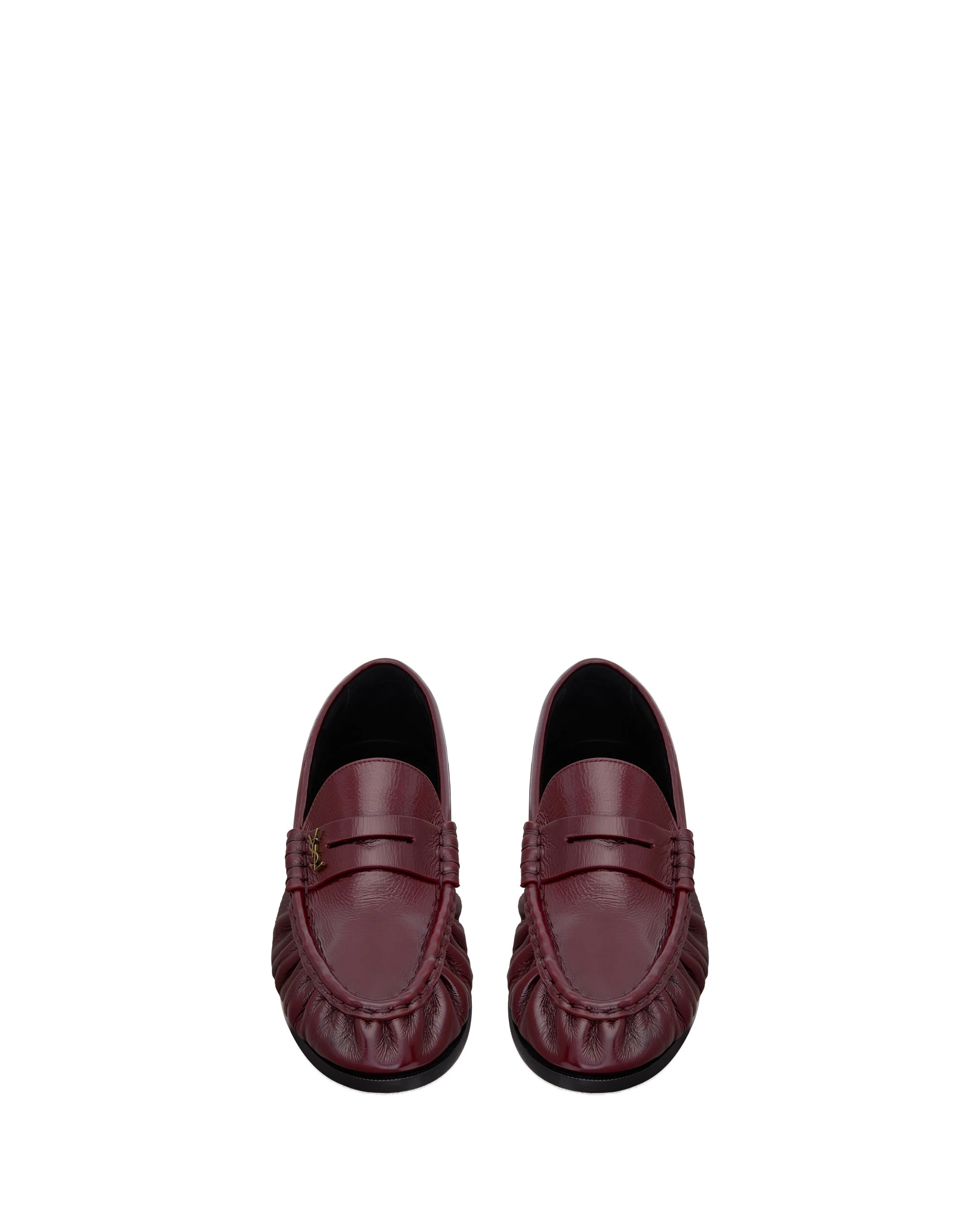 Saint Laurent Le Loafer Supple in Smooth Leather Red Saint Laurent Le Loafer Supple in Smooth Leather | Loafers